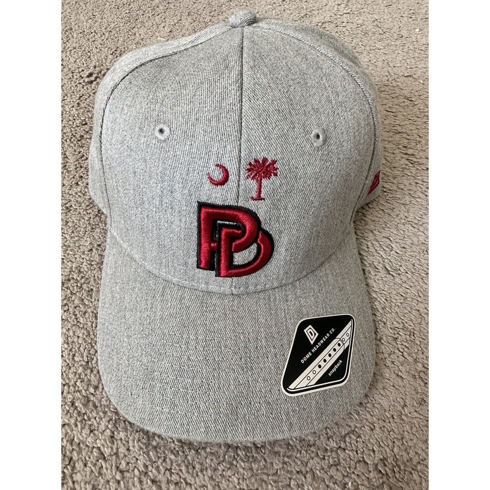 PD - "3D Embroidered" South Carolina Hat (Grey). New